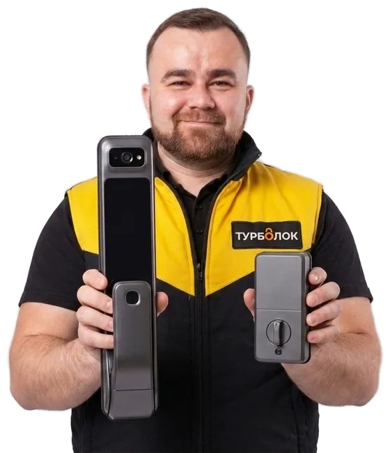 Установка умных замков в Иркутске — мастер TurboLock